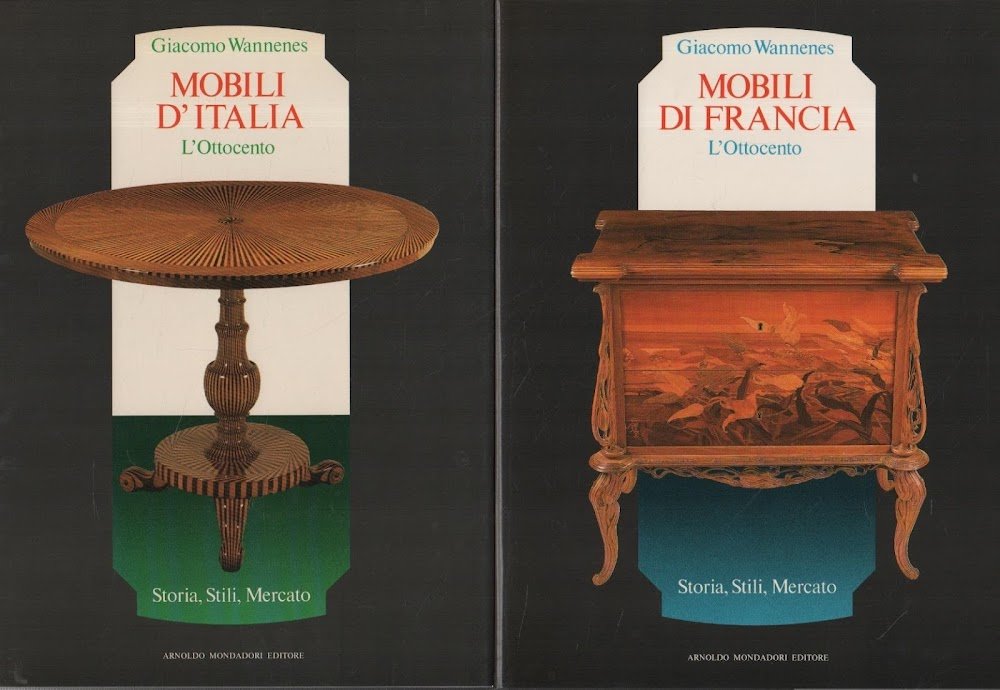 2 Volumi. Mobili d'Italia. Mobili di Francia. L'Ottocento