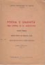 Poesia e umanità nell'opera di A. Manzoni. Parte prima, Motivi …