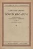 Novum organum | Immagine principale