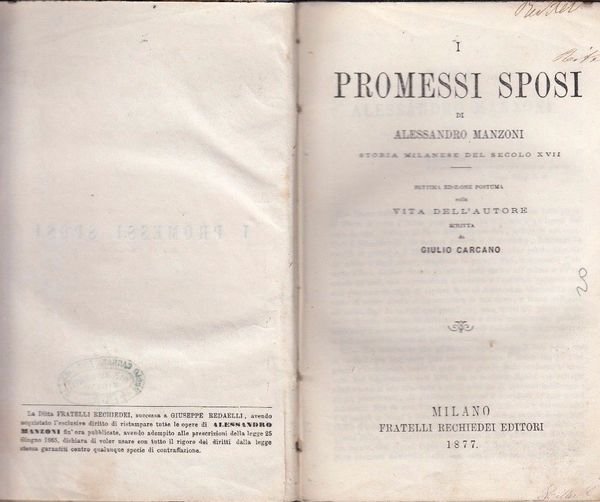 I PROMESSI SPOSI