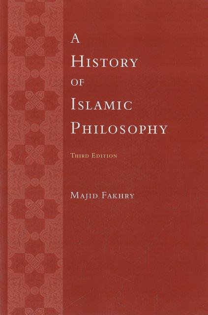 A history of islamic philosophy