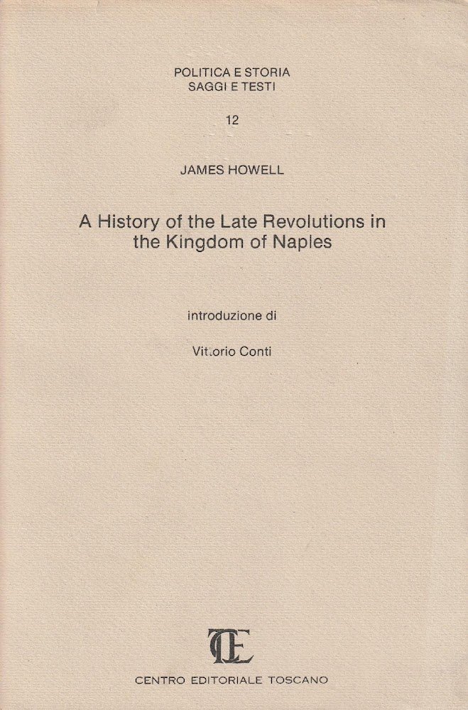 A History of the Late Revolutions in the Kingdom of …