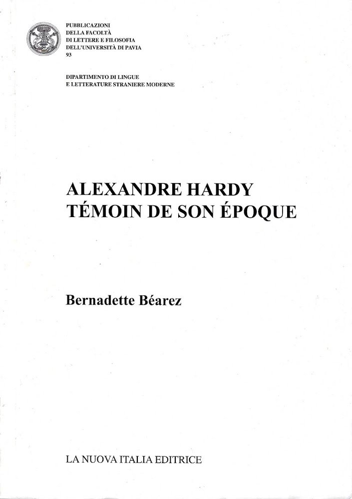 Alexandre Hardy témoin de son époque