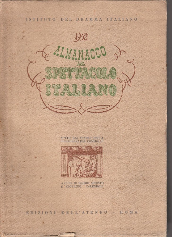 Almanacco dello spettacolo italiano
