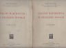 Analisi matematica di problemi sociali. Volume primo, volume secondo