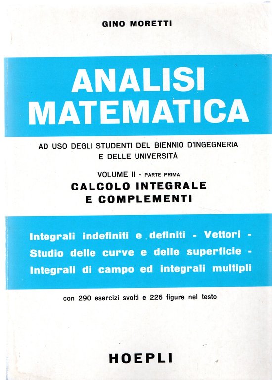 ANALISI MATEMATICA vol. II parte 1