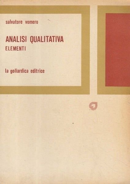 Analisi qualitativa, Elementi | Immagine principale
