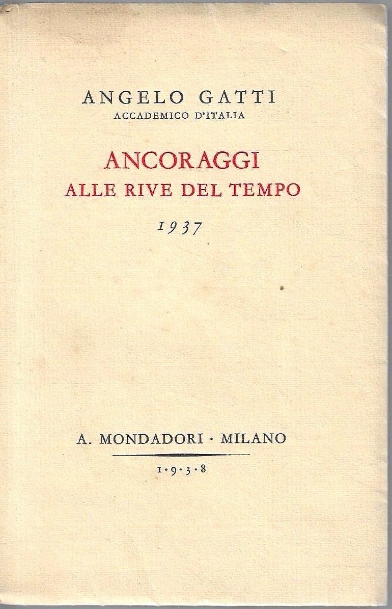 Ancoraggio alle rive del tempo. 1937 | Immagine principale
