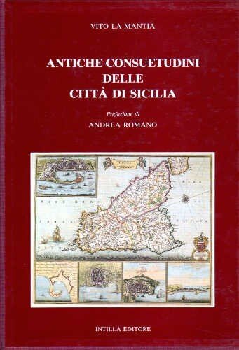Antiche consuetudini delle città di Sicilia | Immagine principale