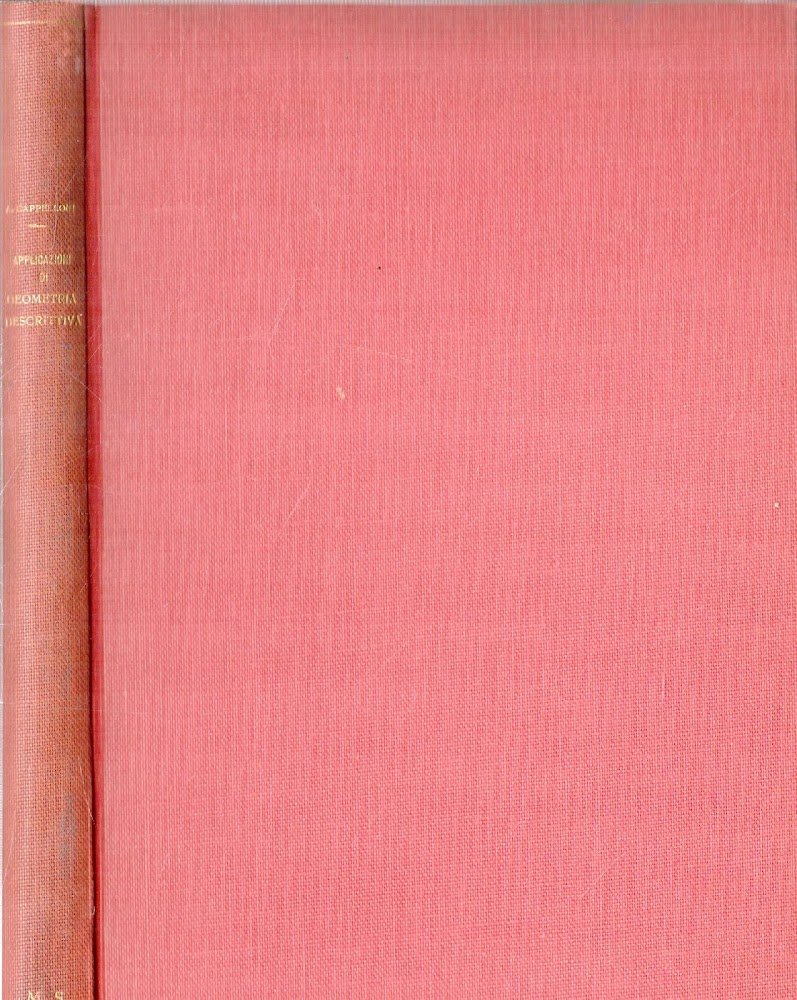 Applicazioni di geometria descrittiva