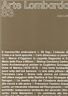 ARTE LOMBARDA - Rivista di storia dell'arte. n^83,1987