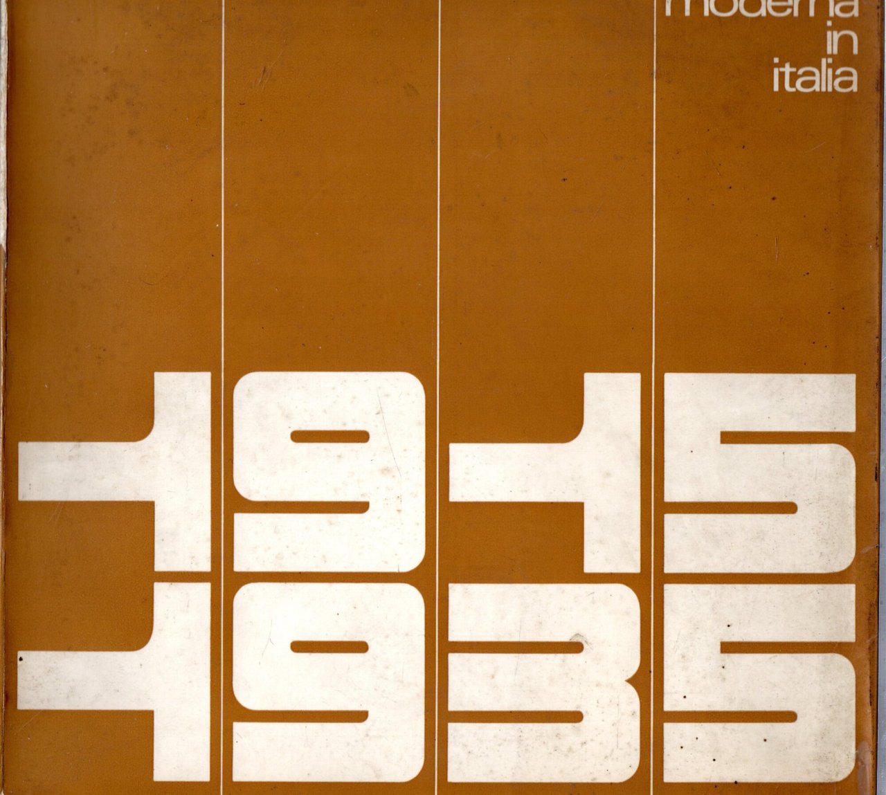 ARTE MODERNA IN ITALIA 1915/1935 | Immagine principale