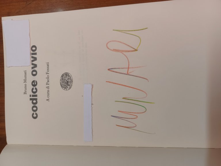 Autografato! Codice ovvio | Immagine Gallery 2
