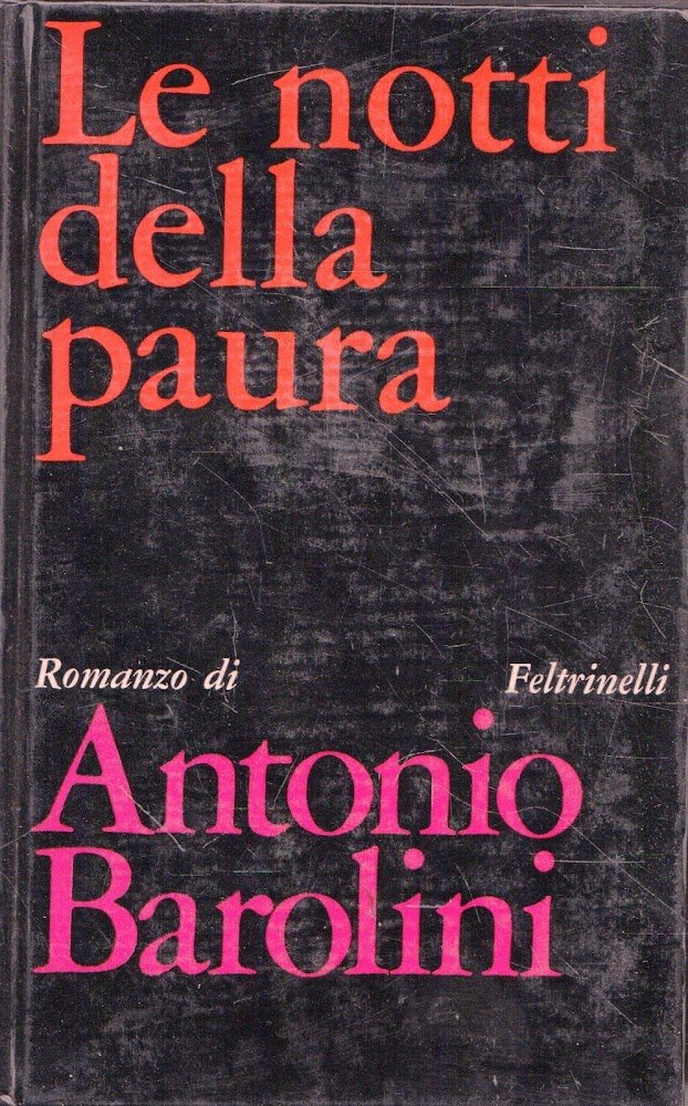 Autografato !! Le notti della paura. romanzo