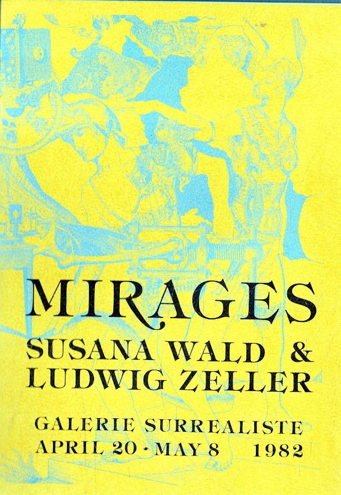 AUTOGRAFATO !!! Mirages. Zeller, Ludwig &amp; Wald, Susana (1982)