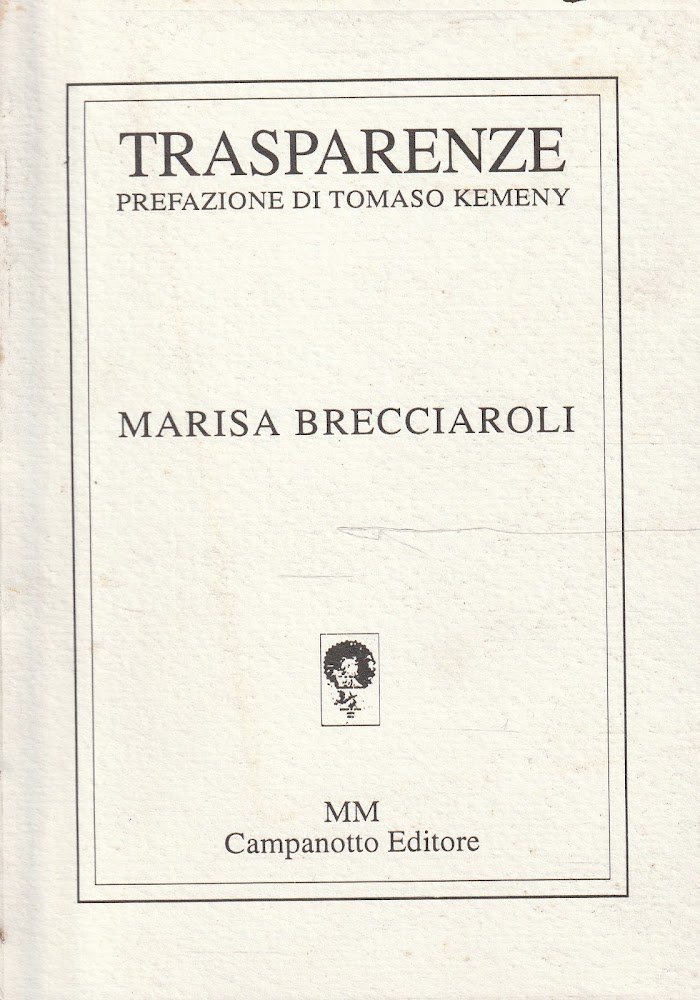 Autografato! Trasparenze di Marisa Brecciaroli