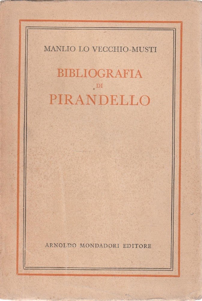 Bibliografia di Pirandello