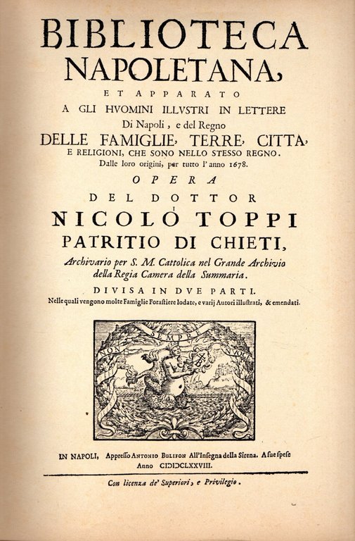 Biblioteca Napoletana : con le addizioni di Leonardo Nicodemo | Immagine Gallery 2
