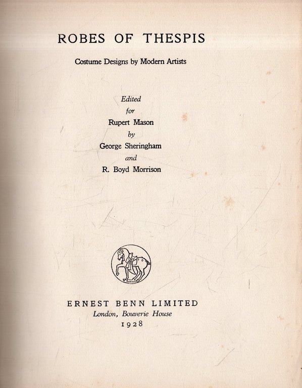 Bobes of Thespis: Costume Designs by Modern Artist