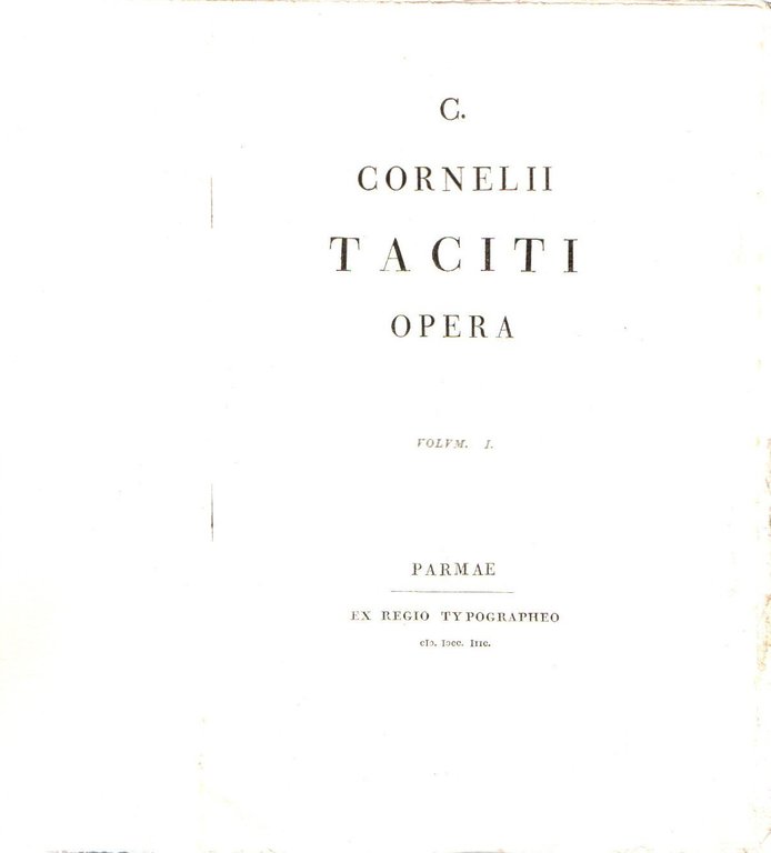 C. CORNELII TACITI OPERA, 2 Voll. | Immagine Gallery 2