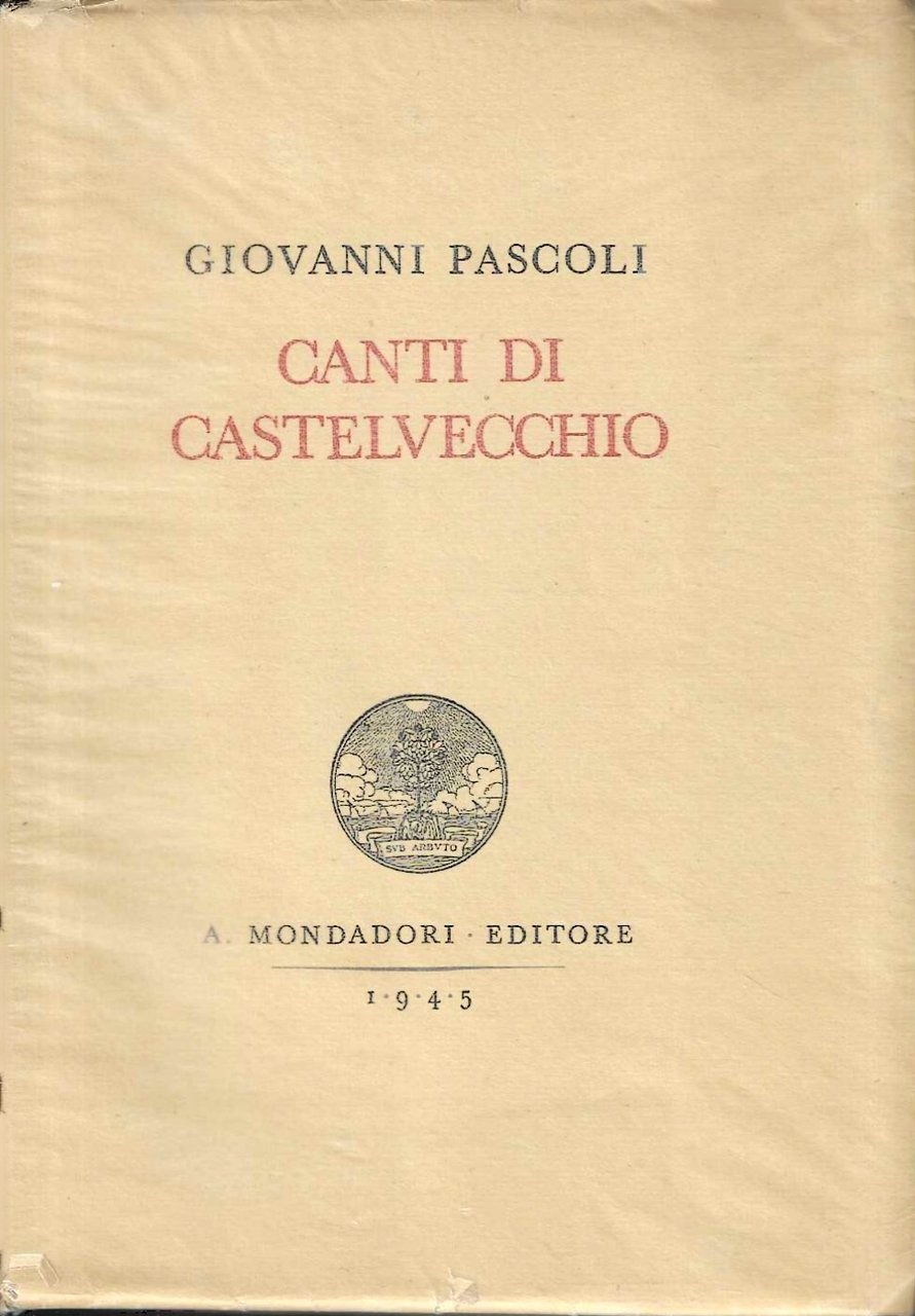 Canti di Castelvecchio | Immagine principale