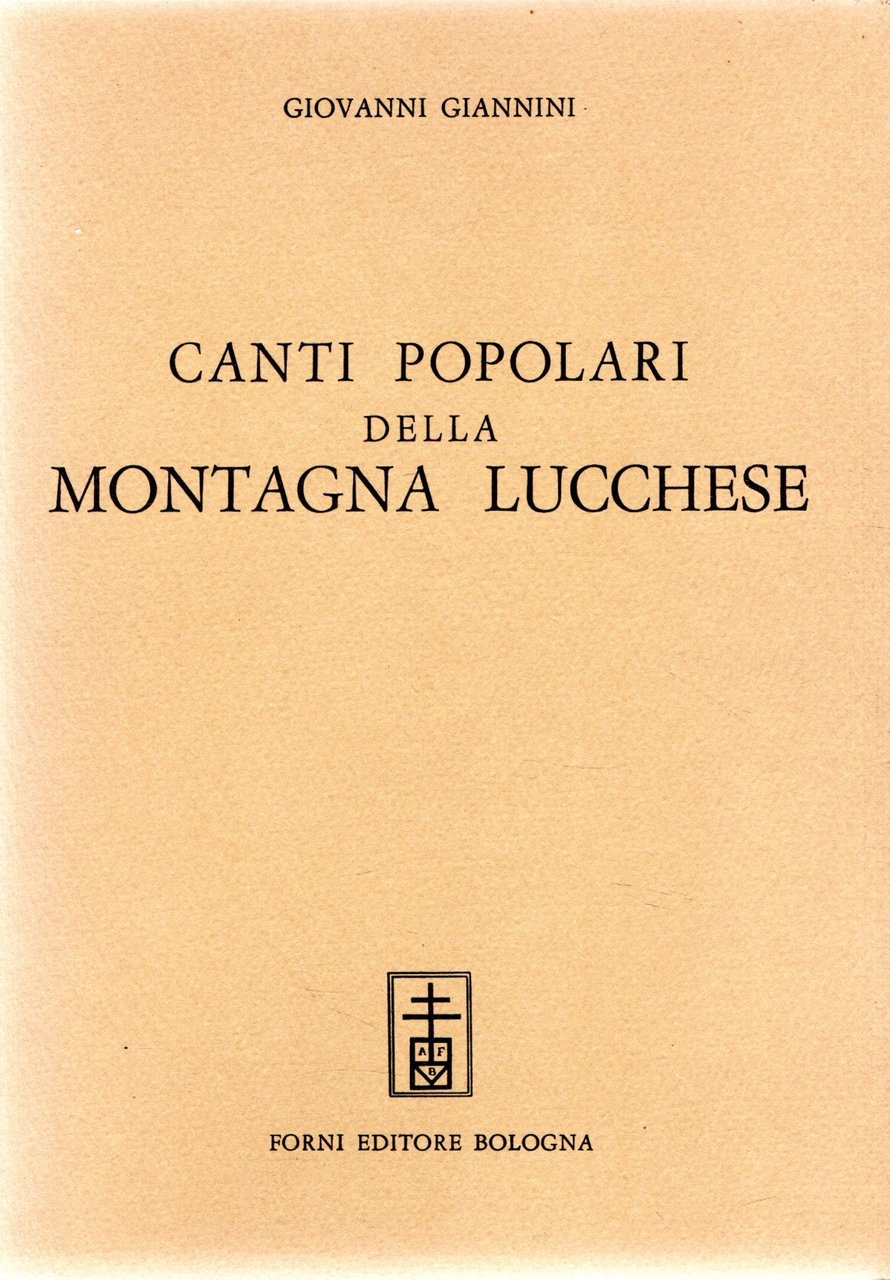 Canti popolari della Montagna Lucchese | Immagine principale