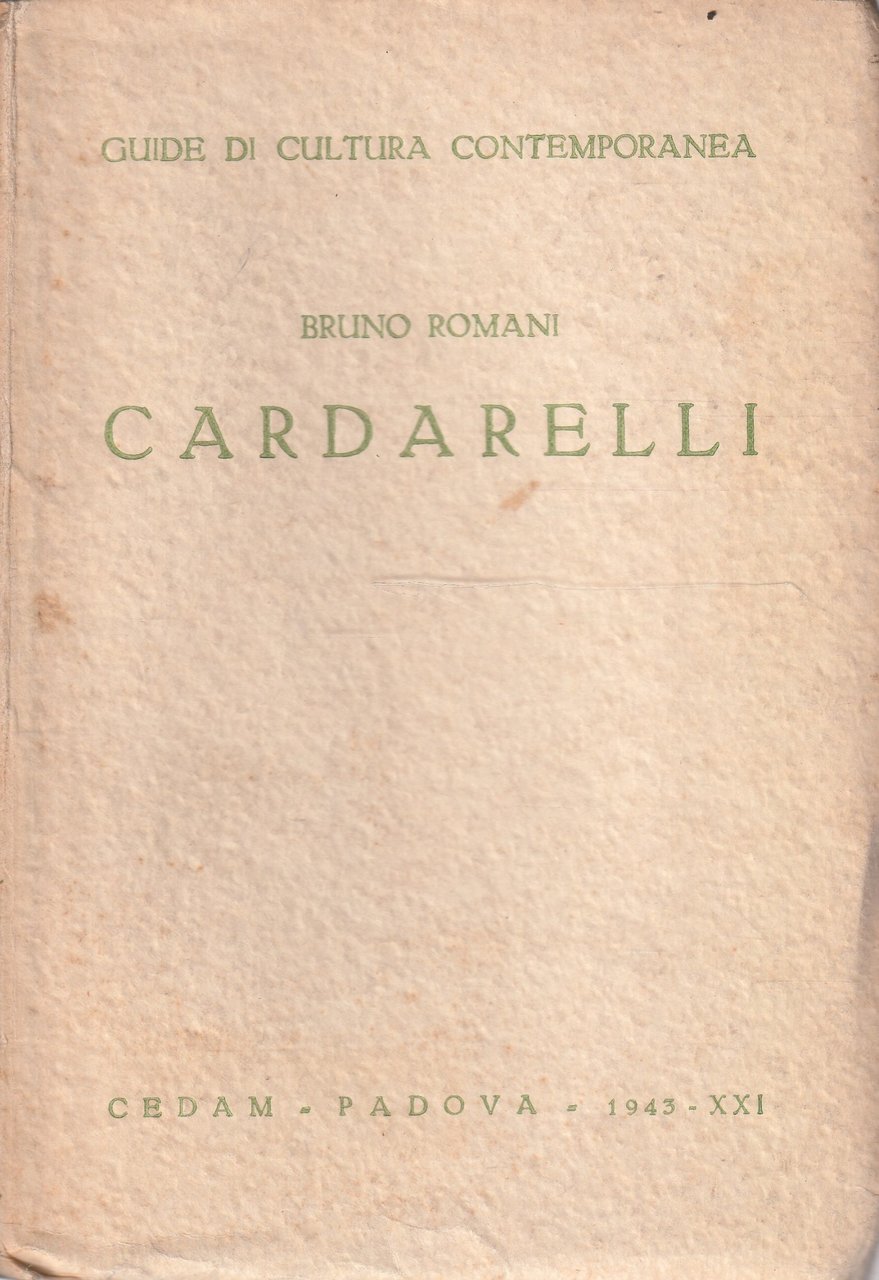 Cardarelli di Bruno Romani