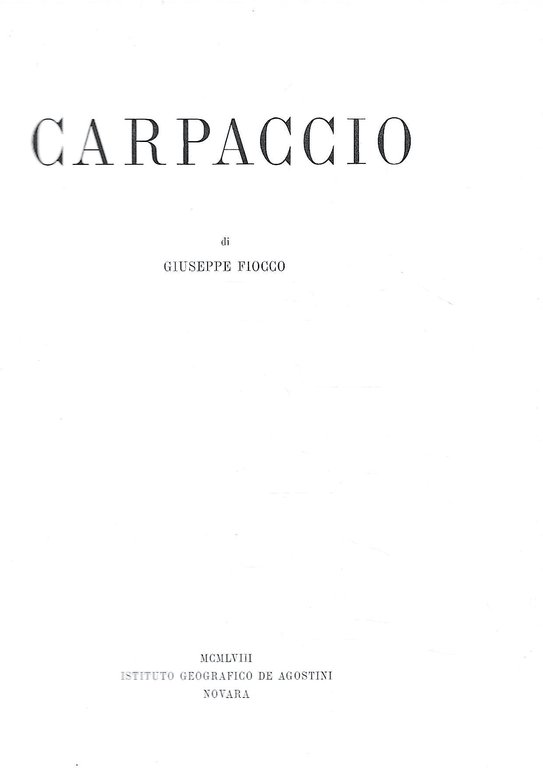 Carpaccio | Immagine Gallery 2