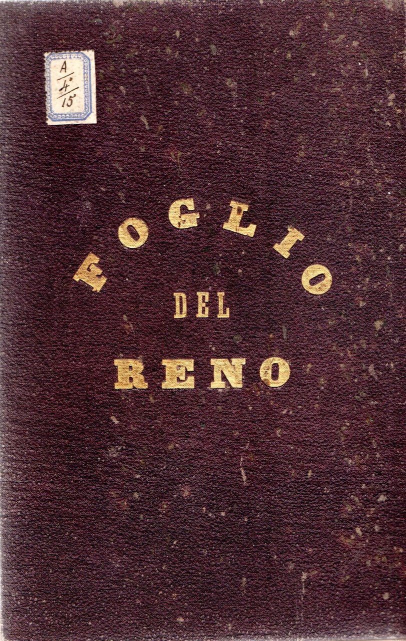 CARTA MILITARE-STATISTICA DELL'EUROPA CENTRALE. FOGLIO DEL RENO. | Immagine principale