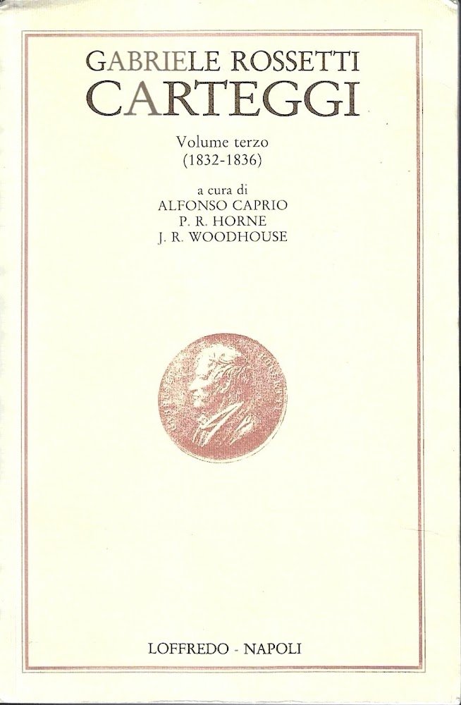 Carteggi. Volume terzo (1832-1836)