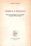 Chimica e filosofia. Scienza, epistemologia, storia e religione nell'opera di …