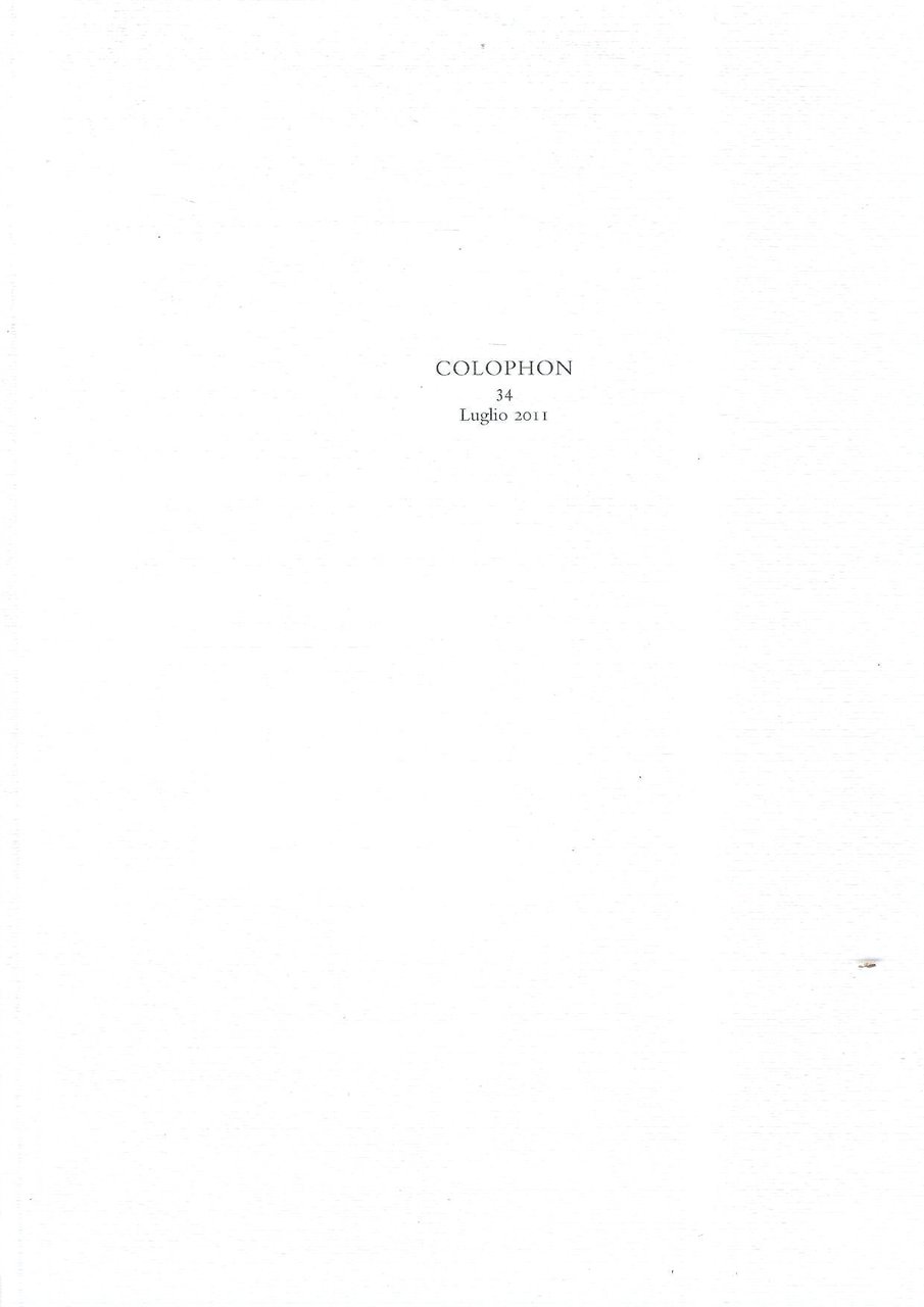 Colophon. Quadrimestrale di libri d'artista e di bei libri, n. … | Immagine principale