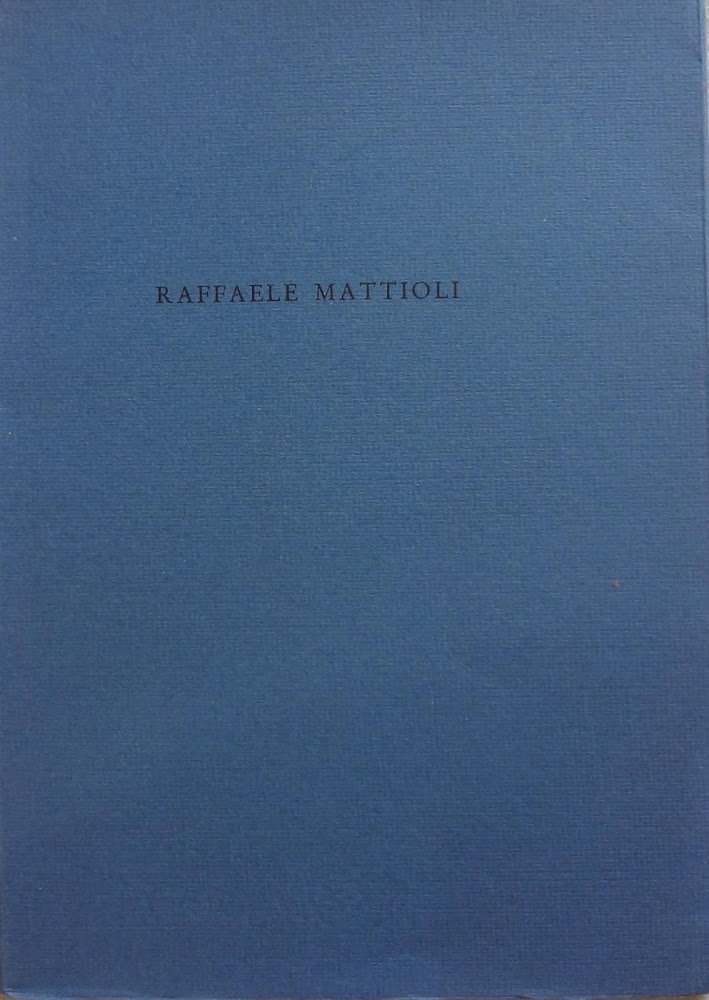 Commemorazione di Raffaele Mattioli