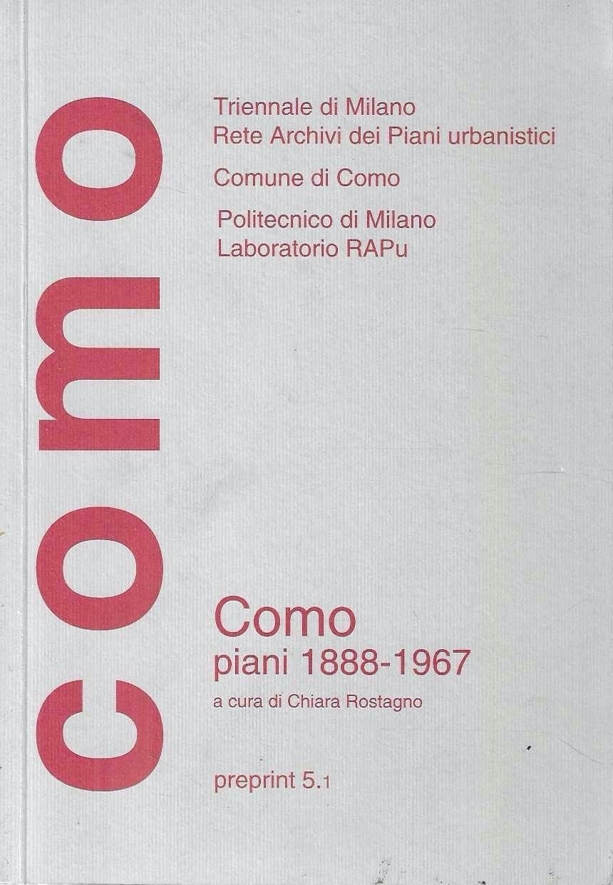 Como. Piani 1888 - 1967