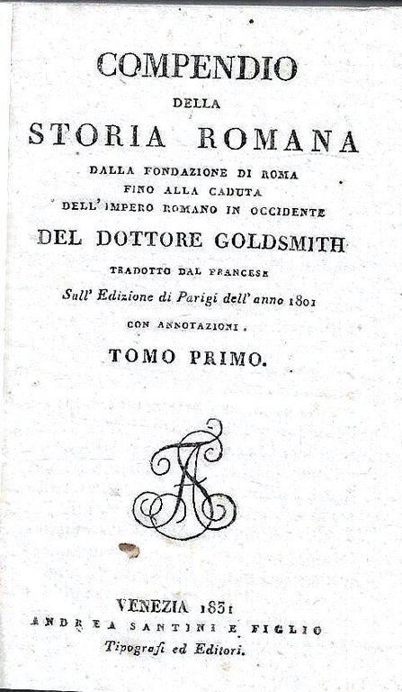 Compendio della storia romana dalla fondazione di Roma fino alla … | Immagine Gallery 2
