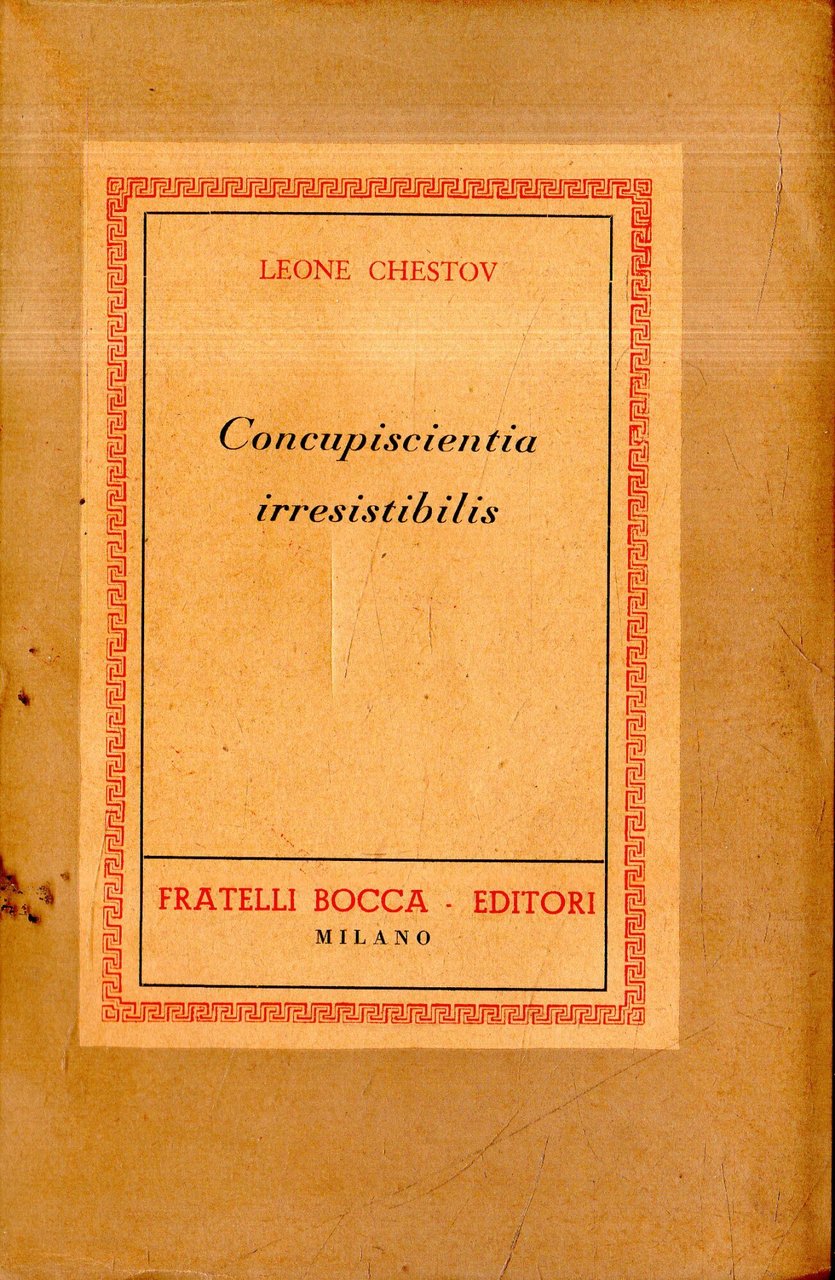 Concupiscientia irresistibilis | Immagine principale