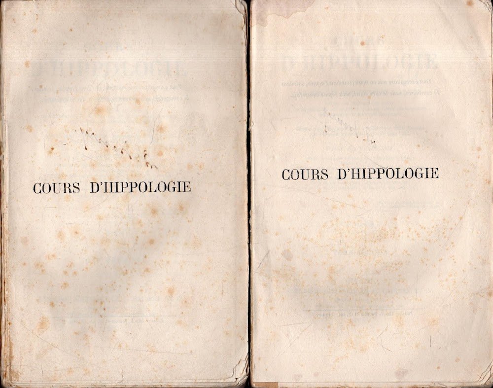Cours d'Hippologie (2 volumi)