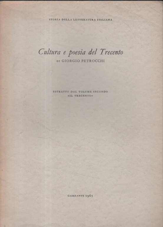 Cultura e poesia del Trecento | Immagine Gallery 2