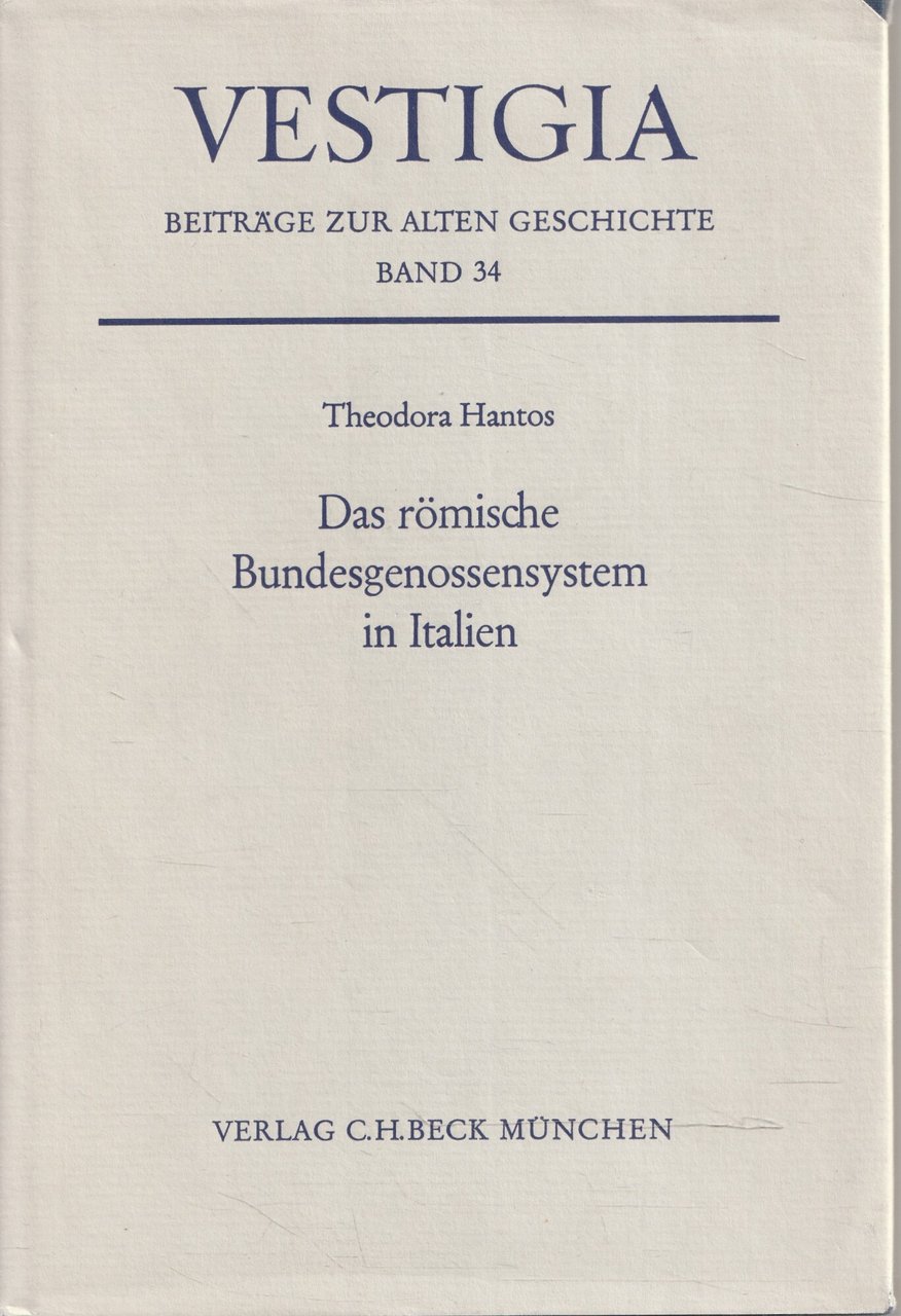 Das romische Bundesgenossensystem in Italien