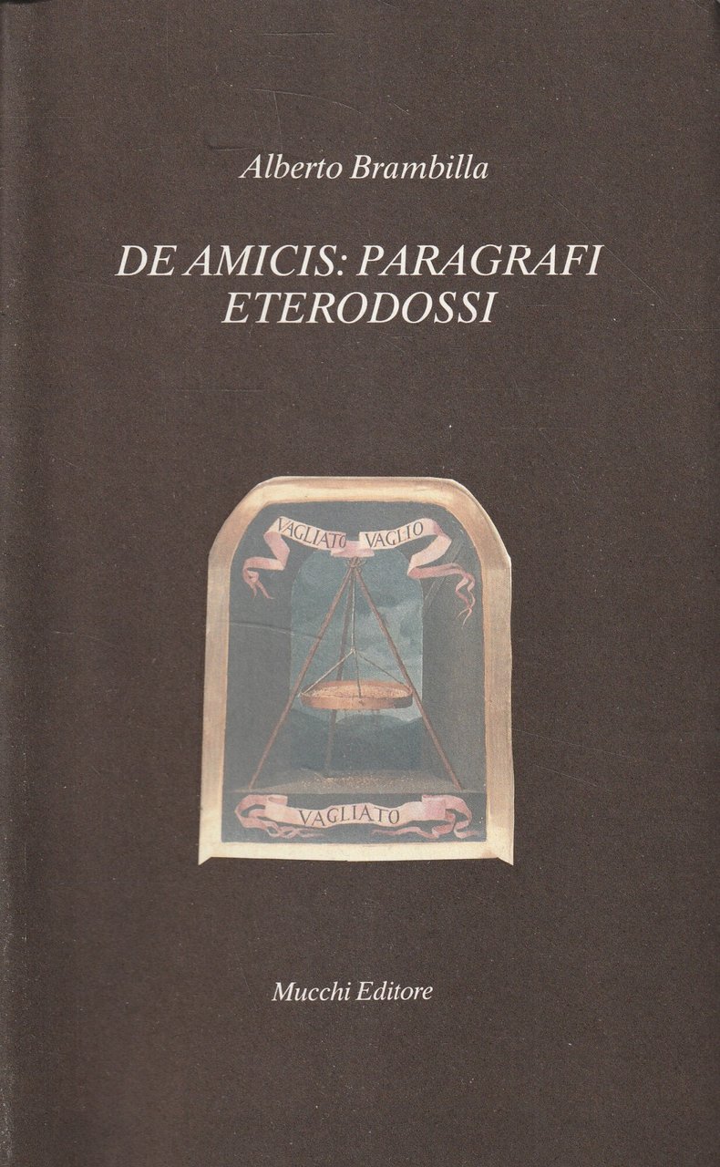 De Amicis: paragrafi eterodossi