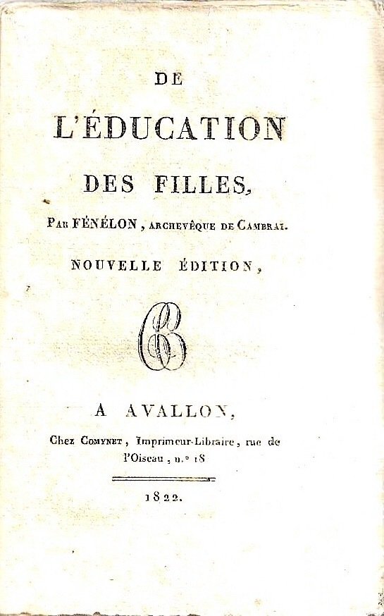 De l' éducation des filles | Immagine principale