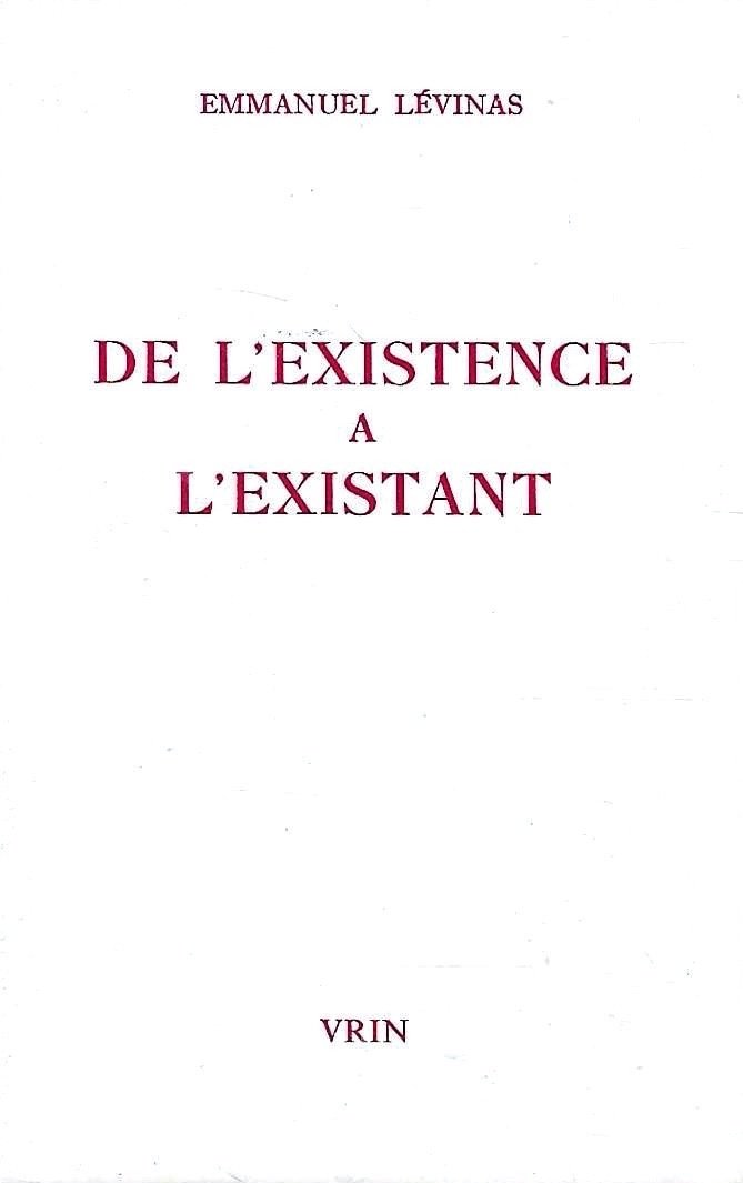 De L'existence a L'existant | Immagine principale
