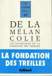 De la Mélancolie
