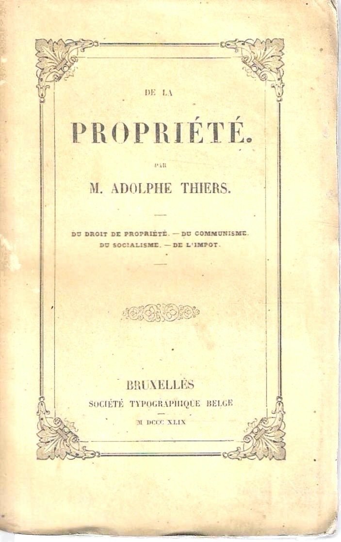 De la propriété. | Immagine principale