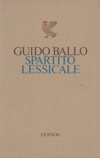 Dedicato!! Spartito lessicale