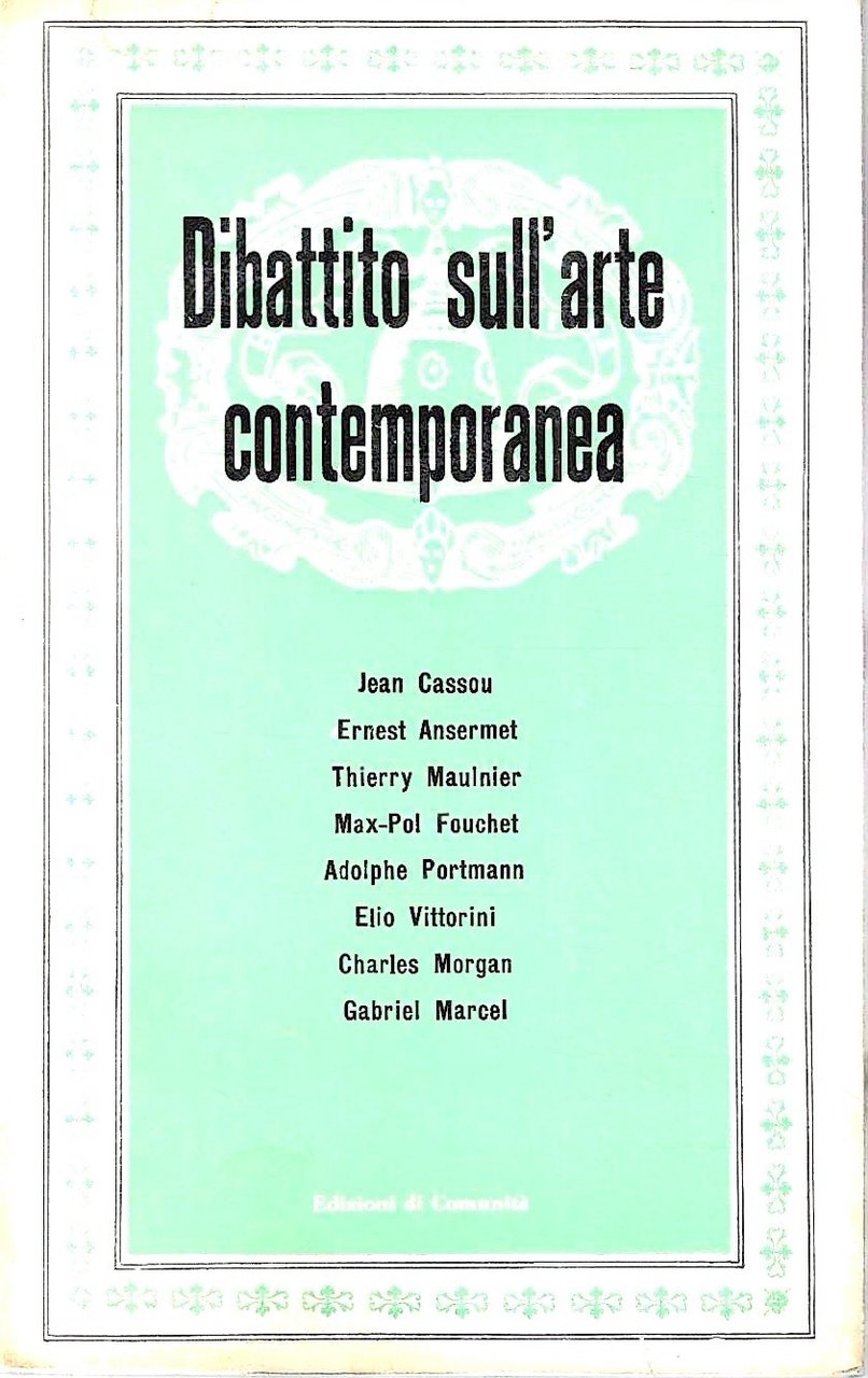 Dibattito sull'arte contemporanea | Immagine principale