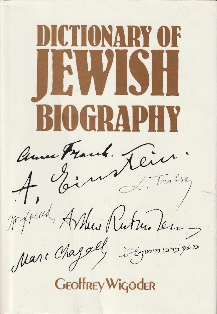 Dictionary of Jewish biogrphy