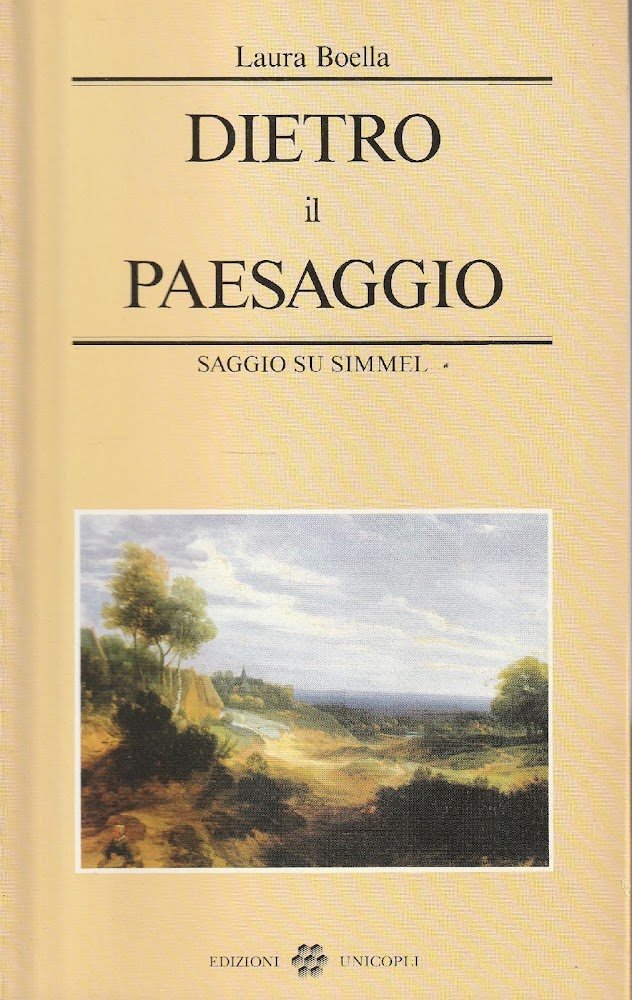 Dietro il paesaggio. Saggio su Simmel