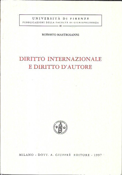 Diritto internazionale e diritto d'autore