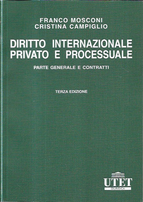 Diritto internazionale privato e processuale. Parte generale e contratti | Immagine principale